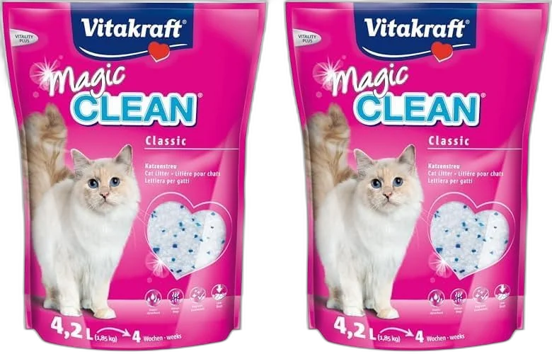 Vitakraft Magic Clean Silice 4 semaines